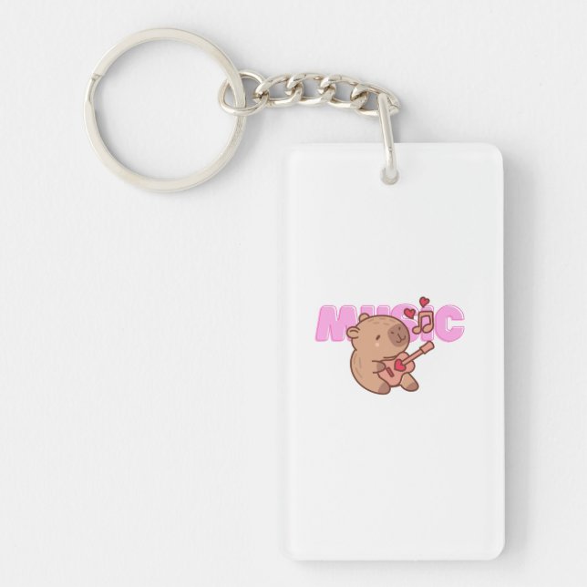 Porte-clefs Clavier Capy Struming (Devant)