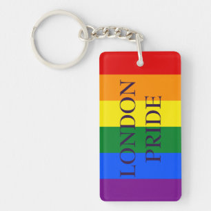 Porte-clefs Clavier de Personnaliser - Drapeau LGBT