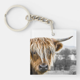Porte-clefs Clavier de vache Highland
