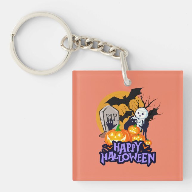 Porte-clefs Clavier HalloweenSpirit (Devant)