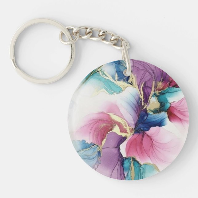 Porte-clefs Clavier Premium - Accesseur élégant et fonctionnel (Devant)