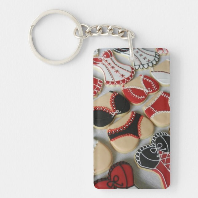 Porte-clefs Clavier - Sous-vêtement pour femmes (Devant)