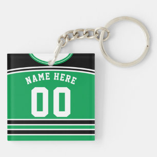 Porte-clefs Clavier Uniforme Personnalisable De Hockey Sur Gla