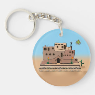 Porte-clefs Clay House