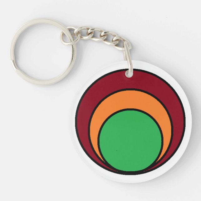 Porte-clefs clé (Devant)