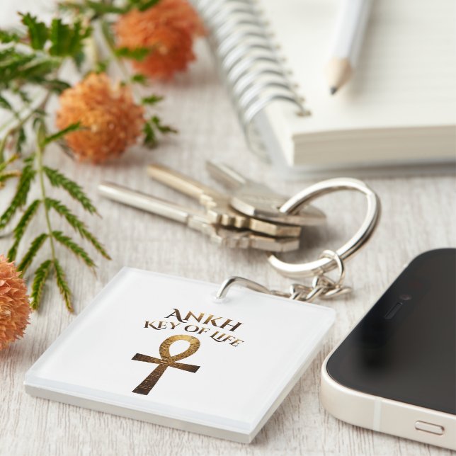 Porte-clefs Clé de la Vie (Devant Droit)