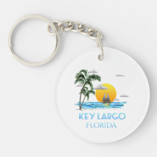 Porte-clefs Clé de voile Largo Florida Keys