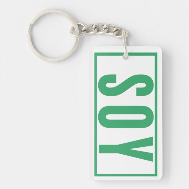 Porte-clefs Clés de voiture de rappel quotidien clés de maison (Devant)