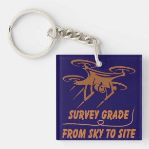 Porte-clefs Clés géospatiales/d'arpenteur