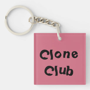 Porte-clefs clone noir orphelin Cllub