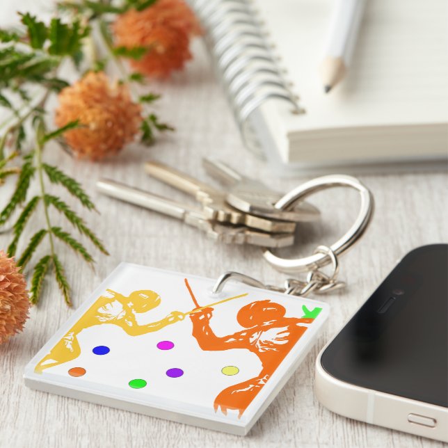 Porte-clefs Clôture (Devant Droit)