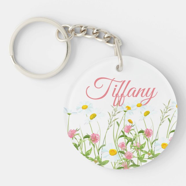Porte-clefs Clovers & Daisy (Devant)