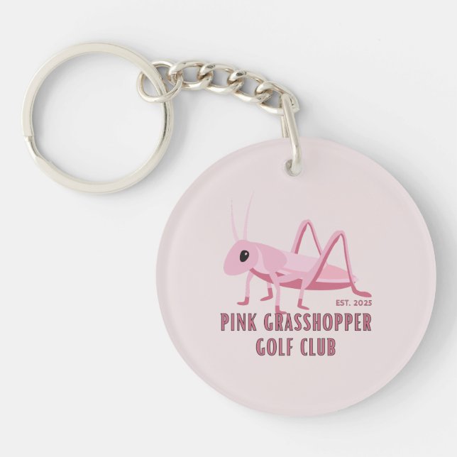Porte-clefs Club de golf Pink Grasshopper (Devant)