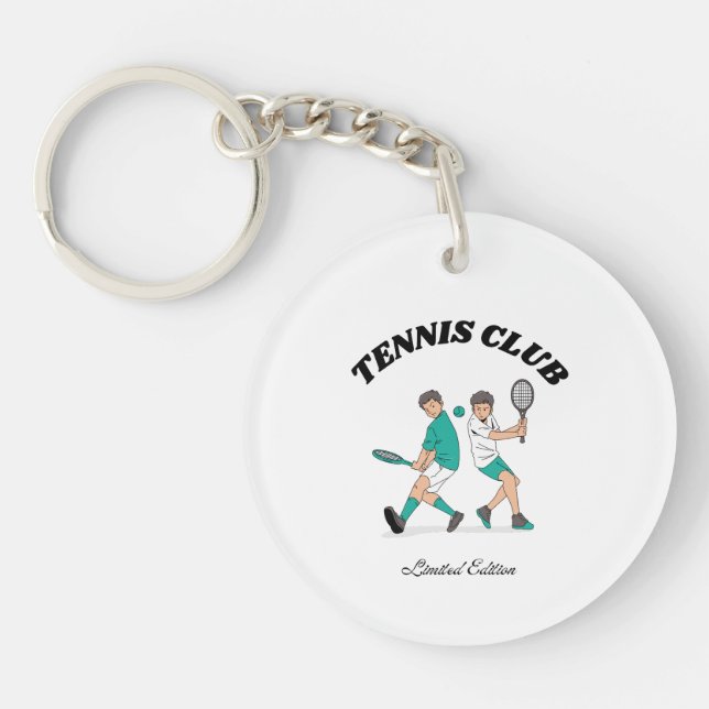 Porte-clefs Club de tennis (Devant)