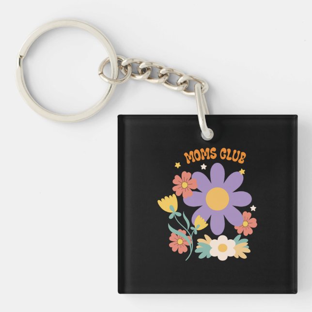 Porte-clefs Club des mamans (Devant)