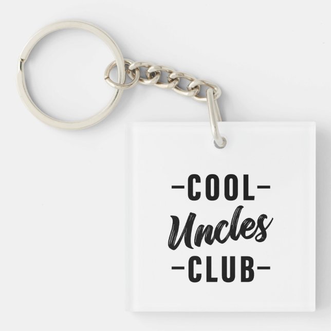 Porte-clefs Club des Oncles Cool (Devant)