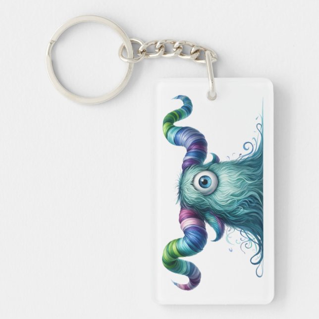 Porte-clefs Clyde - Porte - clé monstre à un oeil (Devant)