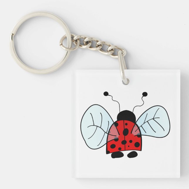 Porte-clefs Coccinelle (Devant)