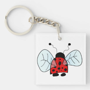 Porte-clefs Coccinelle