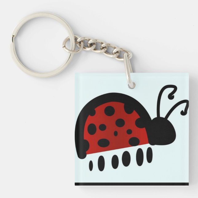 Porte-clefs Coccinelle (Devant)