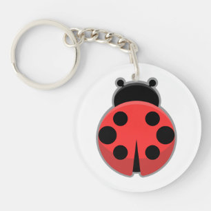 Porte-clefs Coccinelle de Kawaii