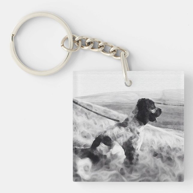 Porte-clefs Cocker Spaniel (Devant)