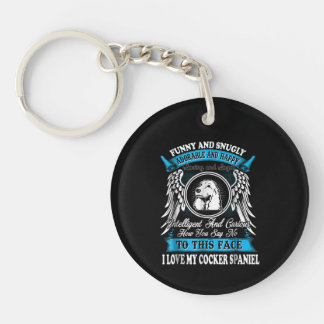 Porte-clefs Cocker Spaniel | I Love My Cocker Spaniel