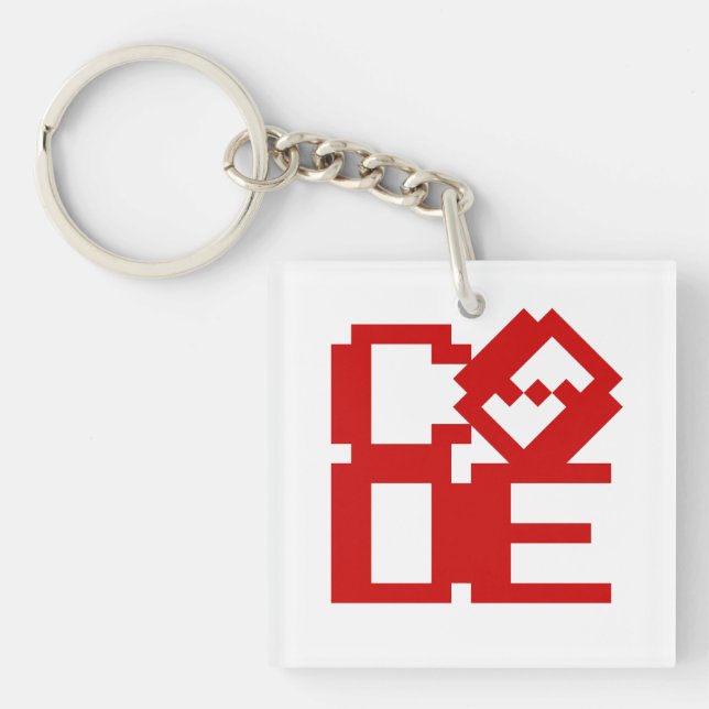 PORTE-CLEFS CODE (Devant)