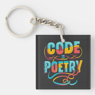 Porte-clefs Code Est Poésie : Élever Votre Passion De Programm