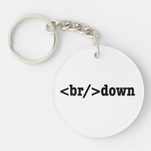 Porte-clefs code HTML