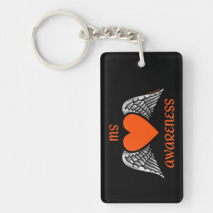 Porte-clefs Coeur/ailes...MS Porte - clé