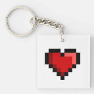 Porte-clefs Coeur d'amour