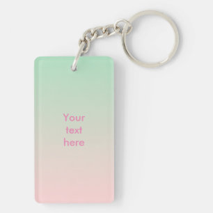 Porte-clefs Coeur de la liberté du Gay pride de banane