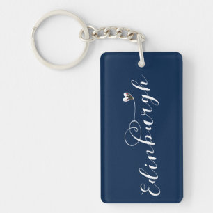 Porte-clefs Coeur du drapeau d'Édimbourg, Édimbourg