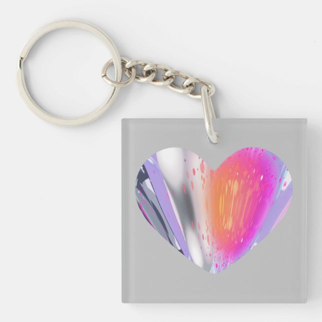 Porte-clefs Coeur mystère (Devant)
