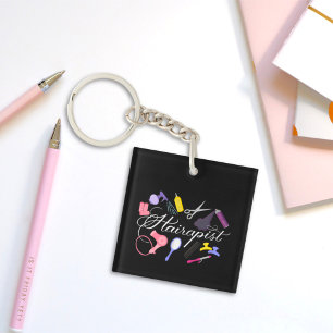 Porte-clefs Coiffeur Coiffeuse Styliste Capillaire Barbier 2