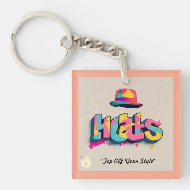 Porte-clefs "Coiffure urbaine" (Devant)