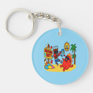 Porte-clefs Cola Glacé Boxe vs Canicule d'Art Estival