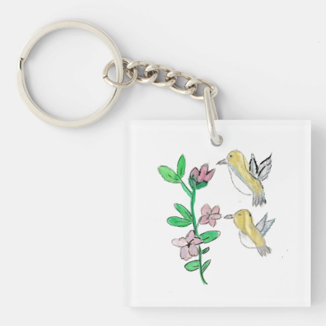 Porte-clefs Colibri (Devant)