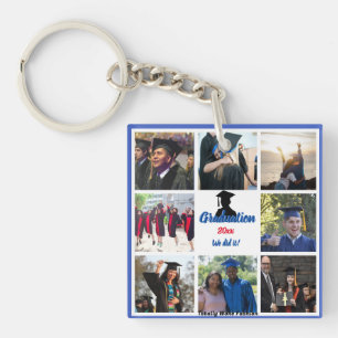 Porte-clefs Collage de diplômes Porte - clé acrylique personna