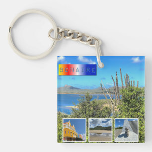 Porte-clefs Collage photo Bonaire