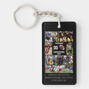Porte-clefs Collage photo de football