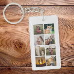 Porte-clefs Collage photo personnalisé 8<br><div class="desc">Créez votre propre porte - clé photo-collage personnalisé. Ajoutez simplement vos 8 photos préférées pour un porte - clé photo personnalisé.</div>