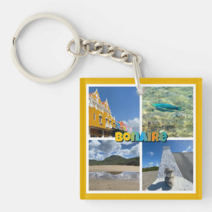 Porte-clefs Collage photo Pittoresque Bonaire