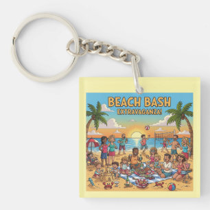 Porte-clefs Collecte de plages