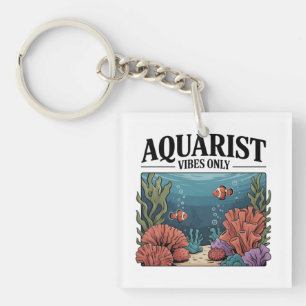 Porte-clefs Collecteur de poissons aquariums Junkie Fish Lover