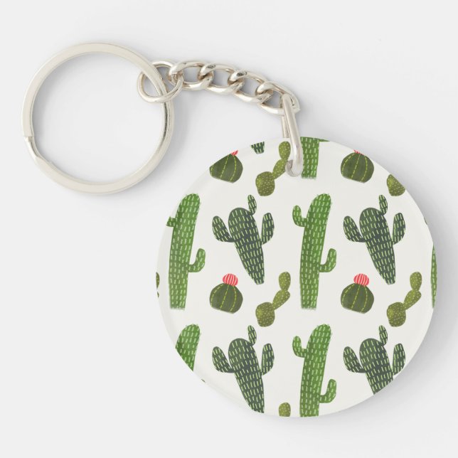 Porte-clefs Collection Llamarama | Cactus mignons (Devant)