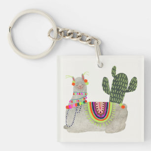 Porte-clefs Collection Llamarama   Llamas souriantes