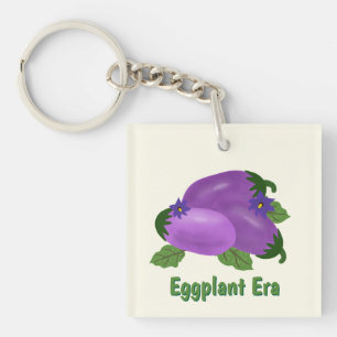 Porte-clefs Collection Œuf d'Aubergine Blush & Bloom – Éclat d