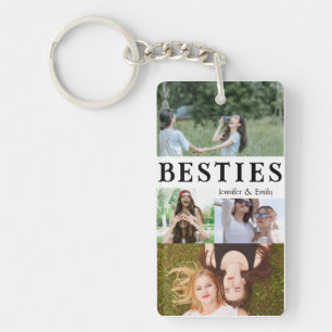 Porte-clefs Collection photo Besties modernes - Cadeau mignon 